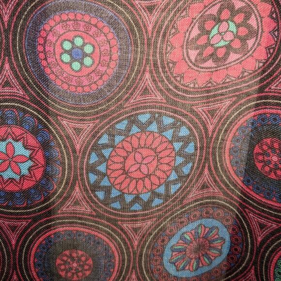 Satva Akula Eastern Tile Ocean Depths Kimono M/L - Picture 6 of 13